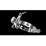 JLV LIGATURE /ustnik metal/ Sax baryton SILVER PLATED 